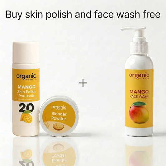 Mango Skin Polisher + Mango Face Wash Free Gift