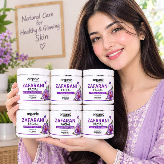 🌸 Organic Beauty ZAFARANI Facial Kit.300 Ml